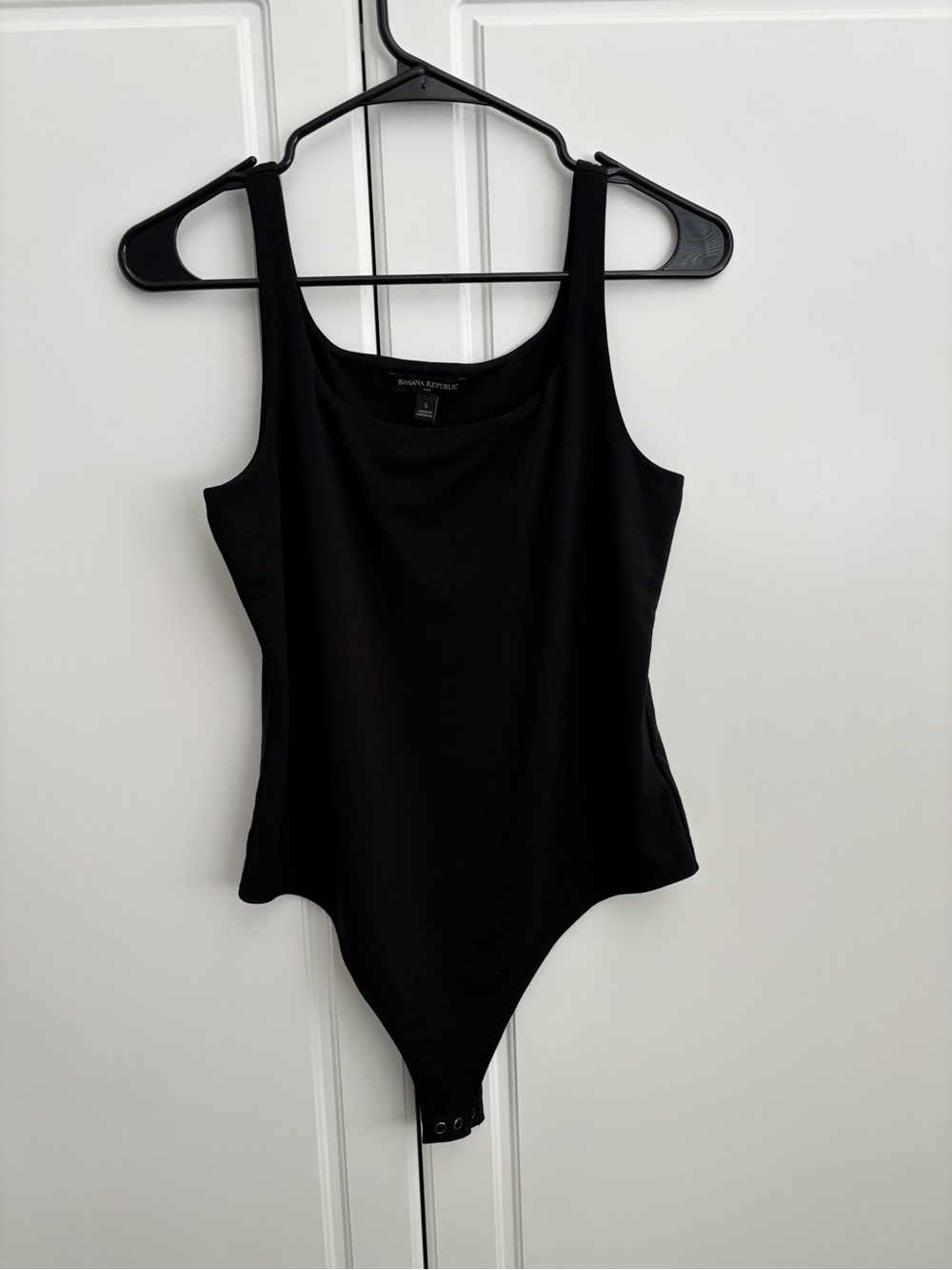 Banana Republic Black Sleeveless Bodysuit